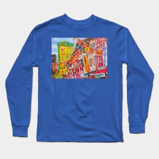 Singapore's Chinatown Long Sleeve T-Shirt